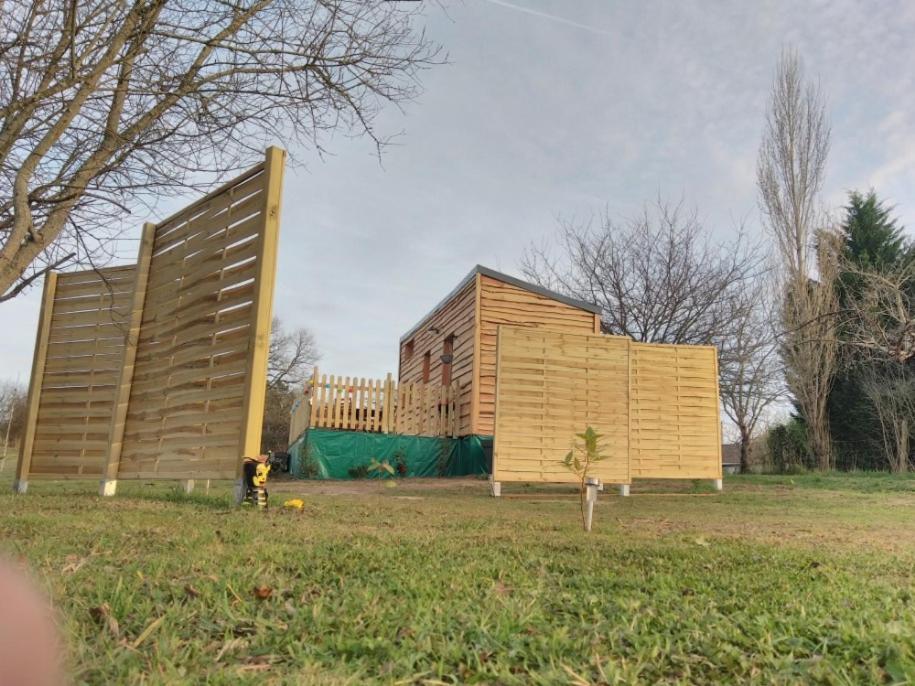 Gasthaus Tiny House Saint-Vallier  Exterior foto