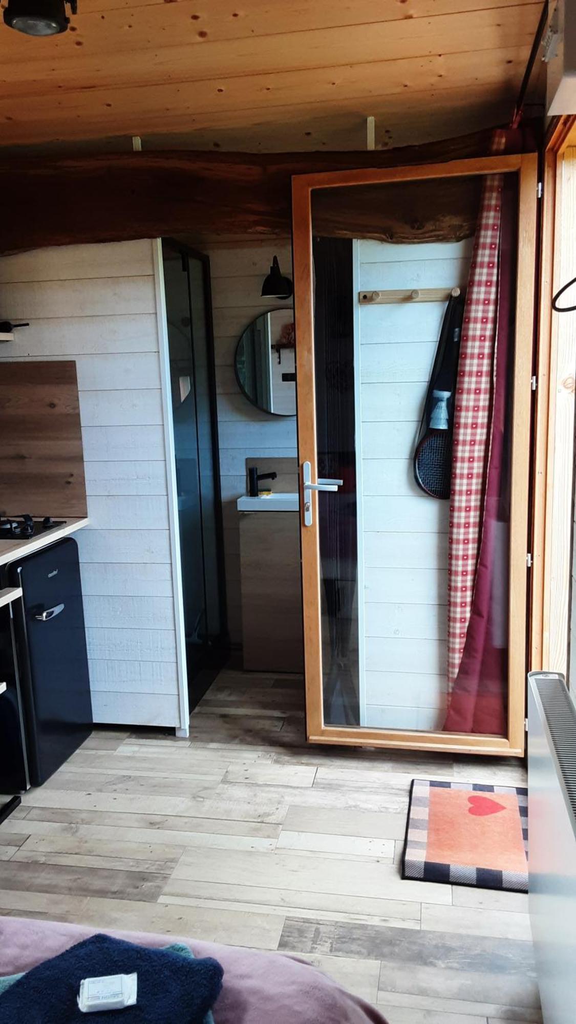 Gasthaus Tiny House Saint-Vallier  Exterior foto