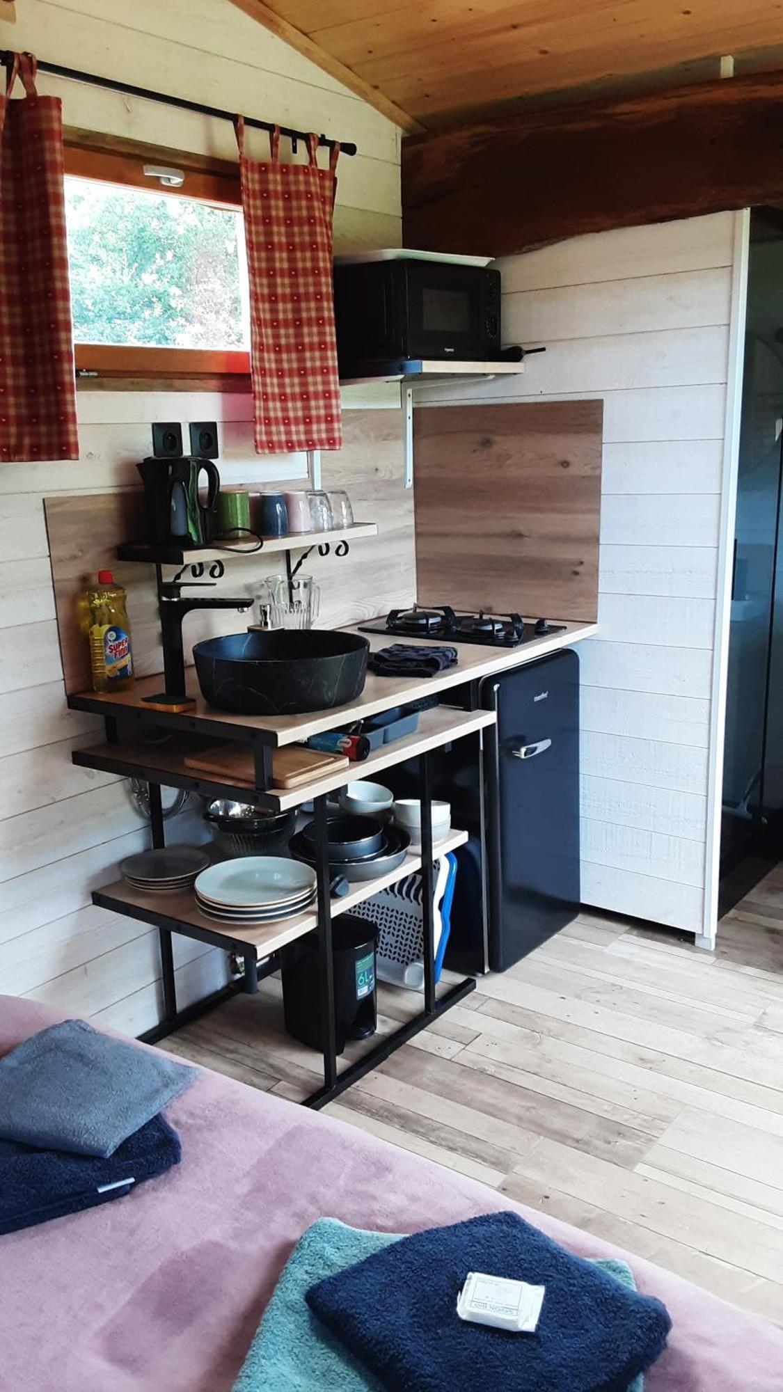 Gasthaus Tiny House Saint-Vallier  Exterior foto