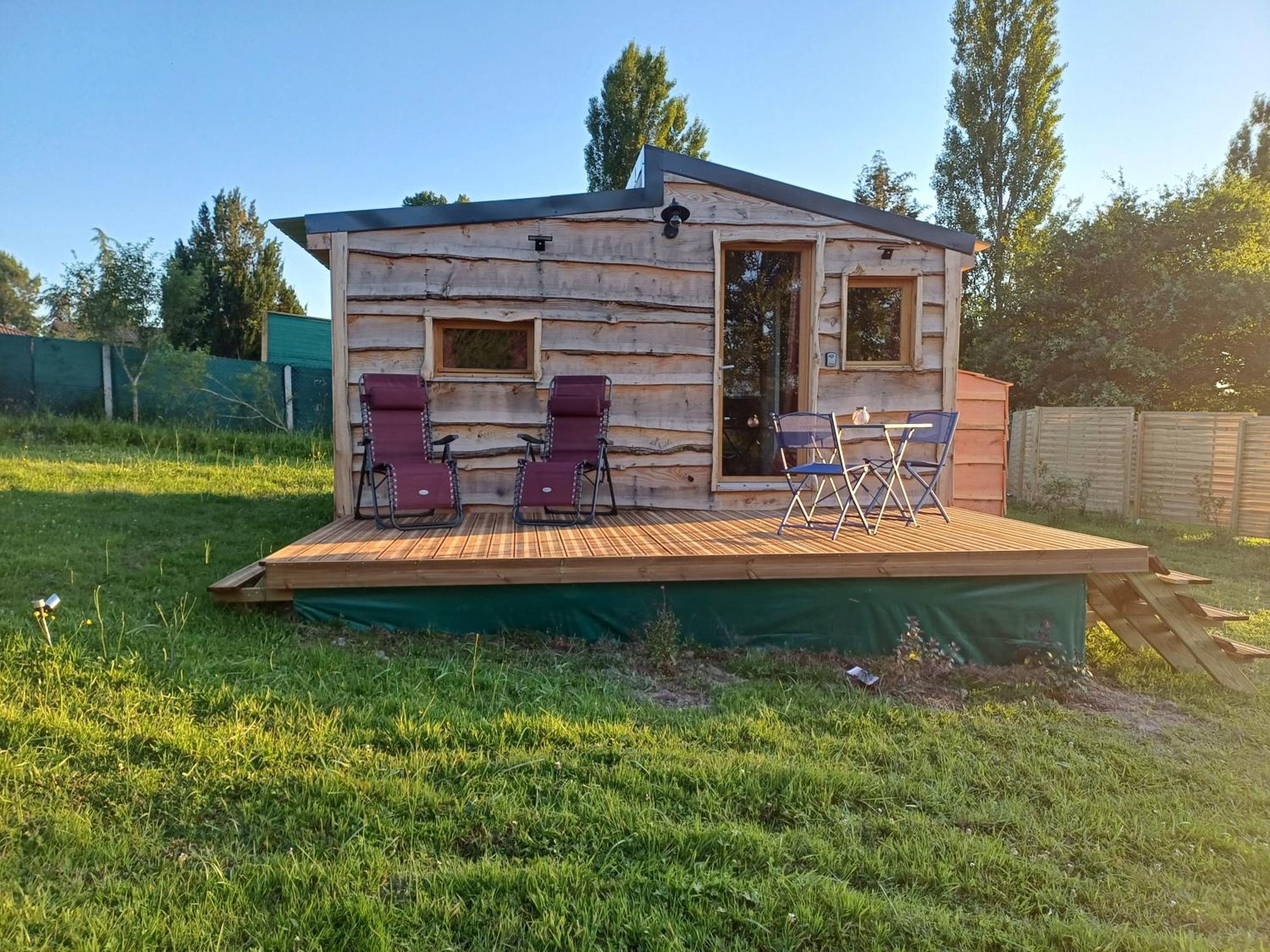 Gasthaus Tiny House Saint-Vallier  Exterior foto